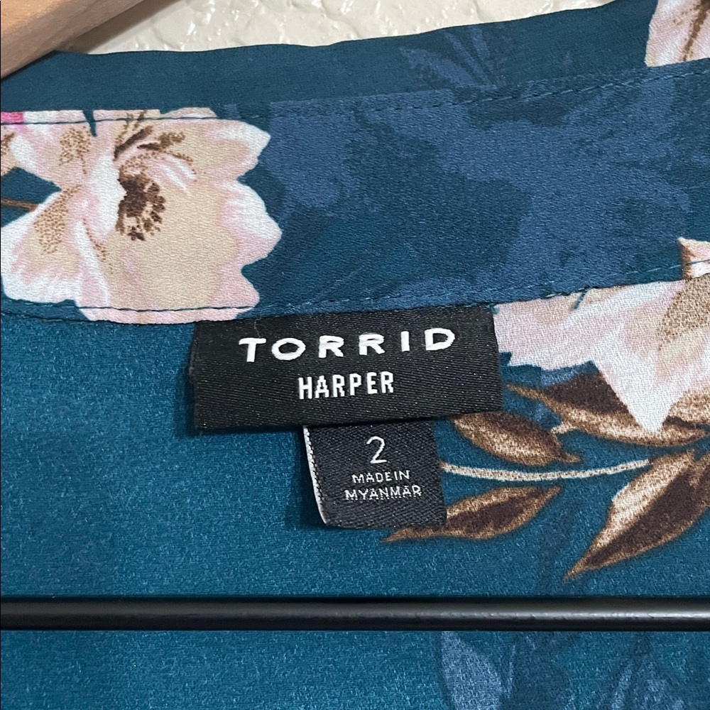 Torrid fit and flair long sleeve top - Picture 6 of 11